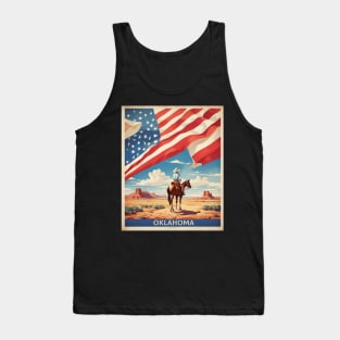 Oklahoma United States of America Tourism Vintage Poster Tank Top